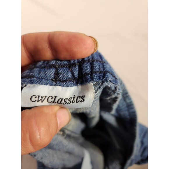 CW Classics Womens Plus Capri Pants Comfort Waistband Cotton 3X - Picture 5 of 5